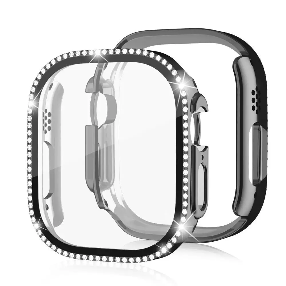 Diamond Screen Protector Tempered Glass Cover for Apple Iwatch