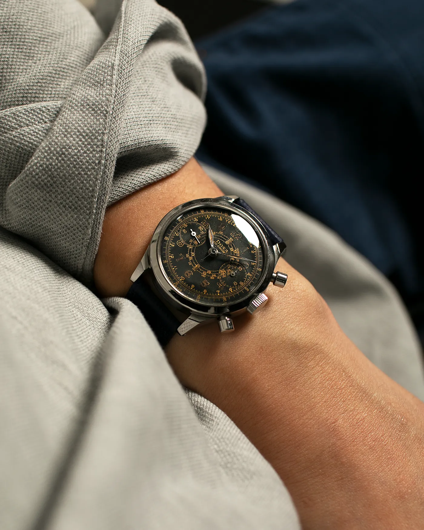 Doxa Anti-Magnetic Chronograph Spillman Case