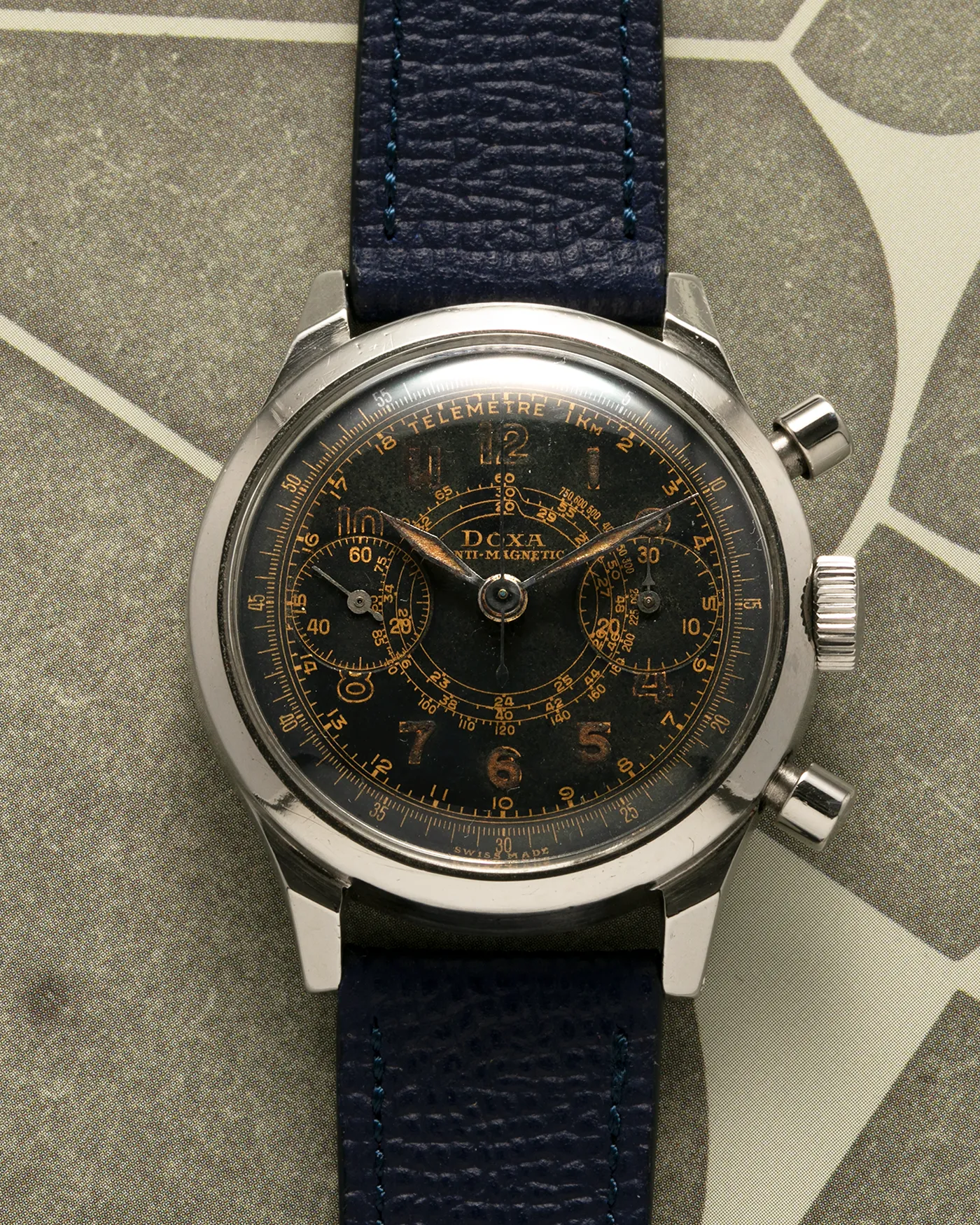 Doxa Anti-Magnetic Chronograph Spillman Case