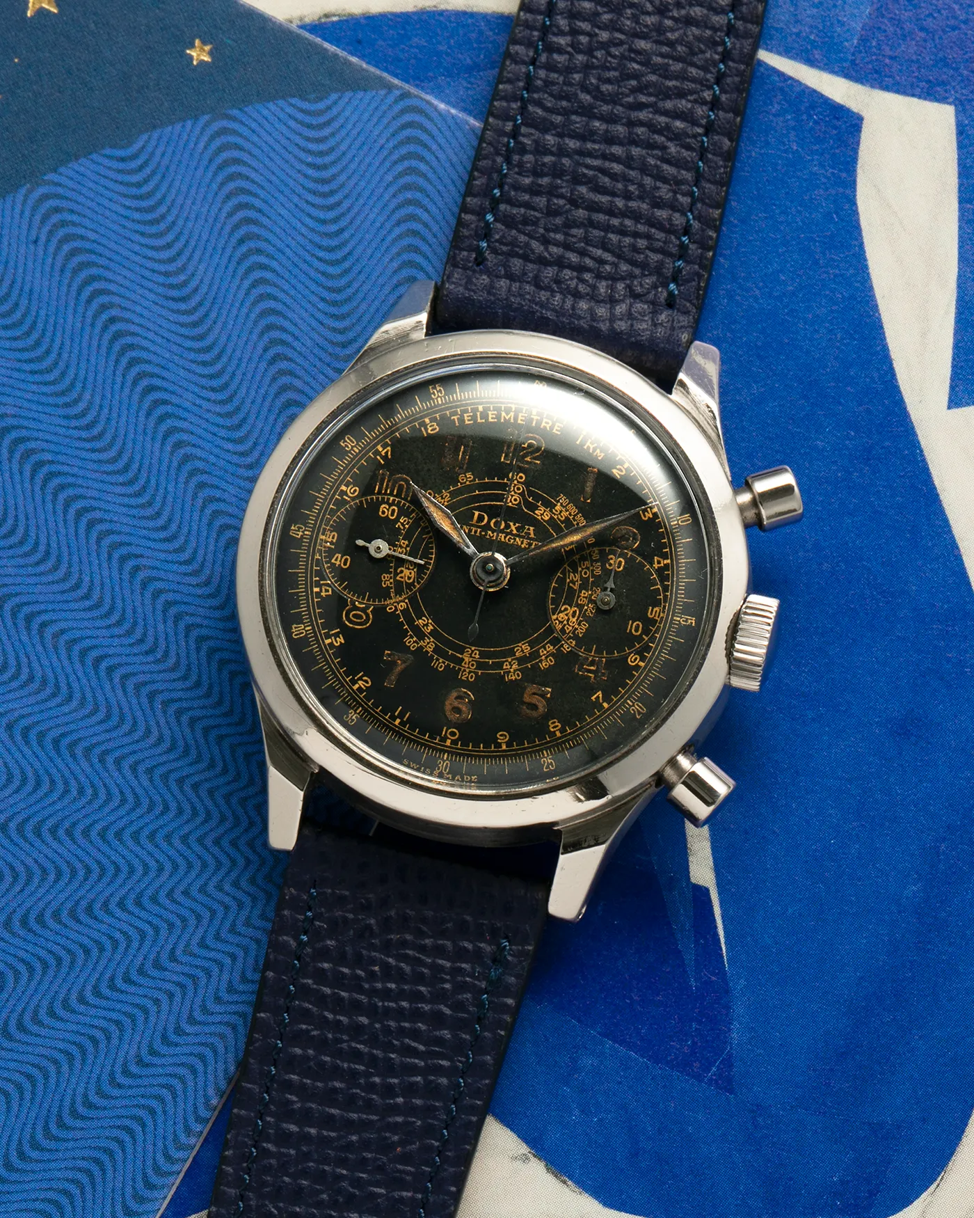 Doxa Anti-Magnetic Chronograph Spillman Case