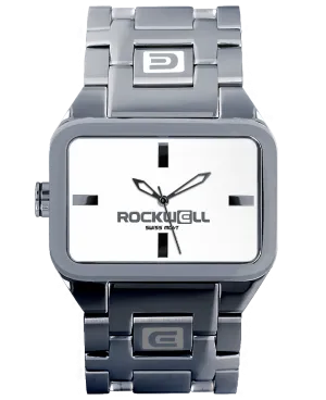 Duel Time (Silver/White) Watch