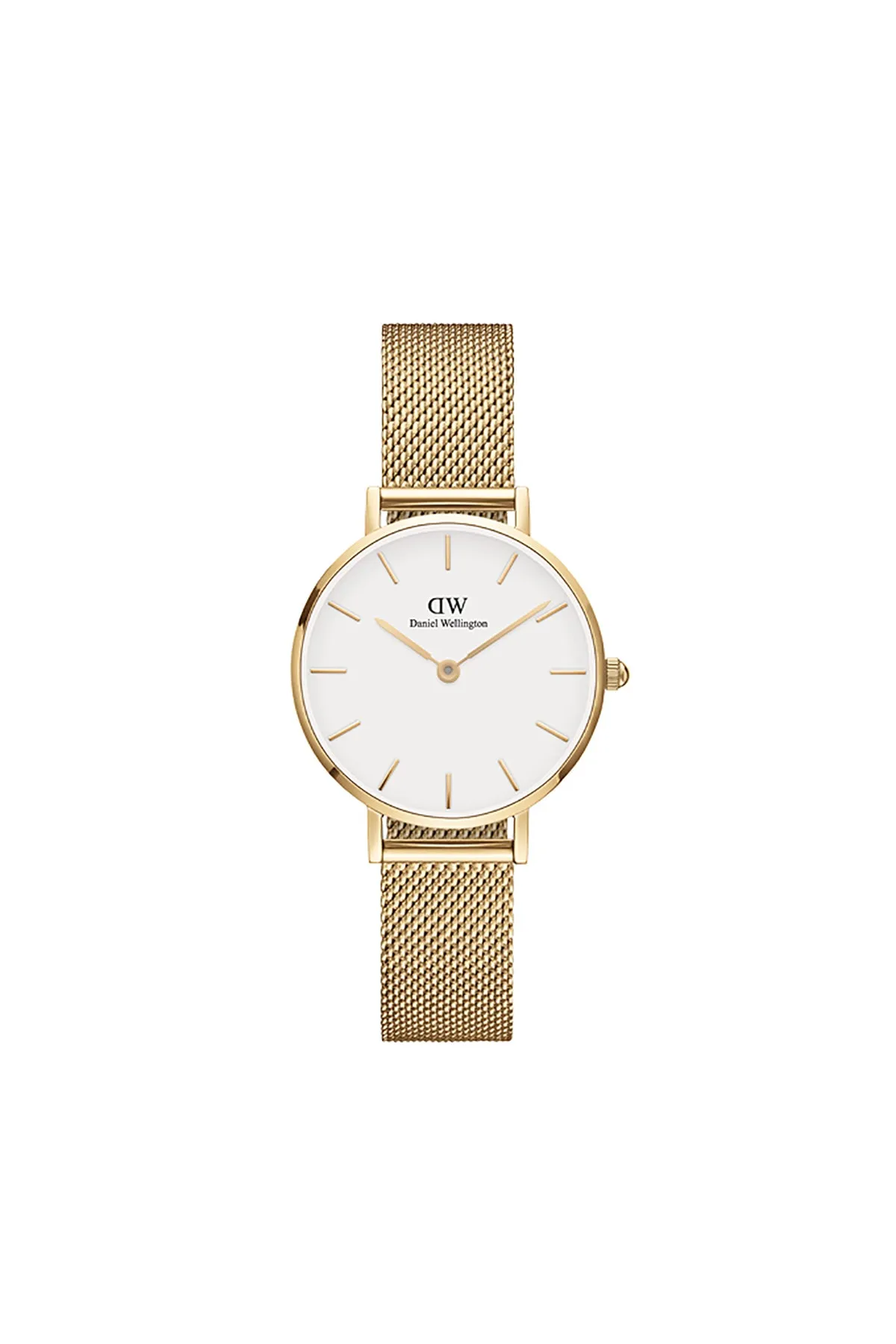 DW Petite 28 Evergold White Face Watch