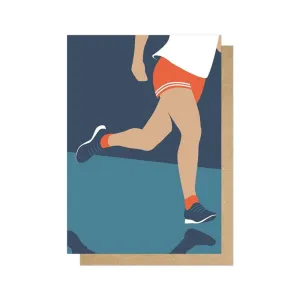 East End Prints - Triathlon  Run - Card 024