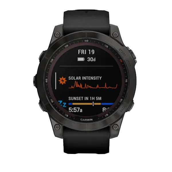 Fenix 7 Sapphire Solar - Carbon Gray