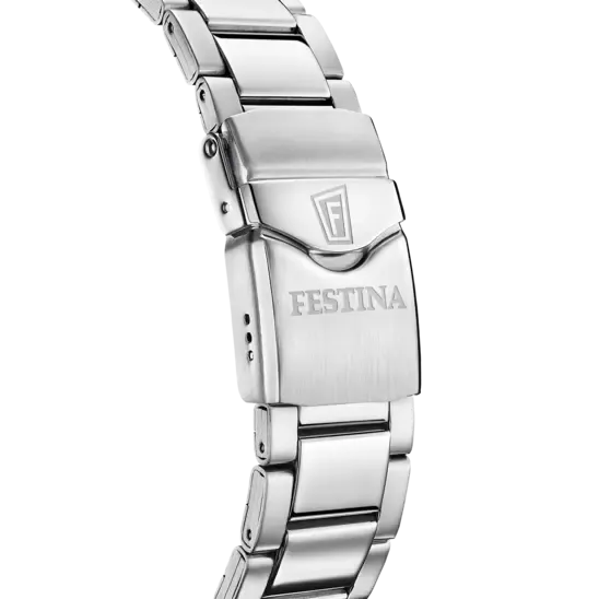 Festina Blue Dial Stainless Steel Bracelet Men's Watch F20663/5