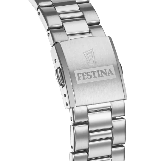 Festina Green Dial Stainless Steel Strap Men's Watch F20560/4