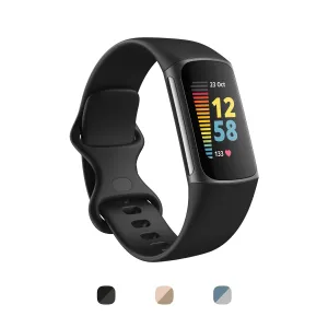 Fitbit Charge 5 Fitness Wristband (FB421) (Black / Graphite)