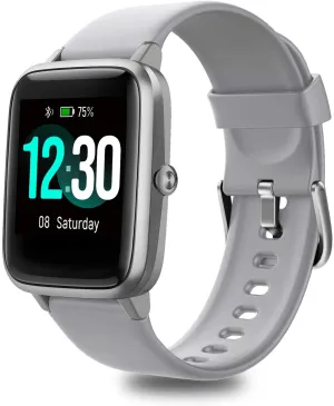 Fitness Tracker with Heart Rate Monitor, Fitpolo Smart Watch 1.3 inches Color Touch Screen IP68 Waterproof Step Calorie Counter Sleep Monitoring Pedometer Watches Activity Tracker for Women Men Kids