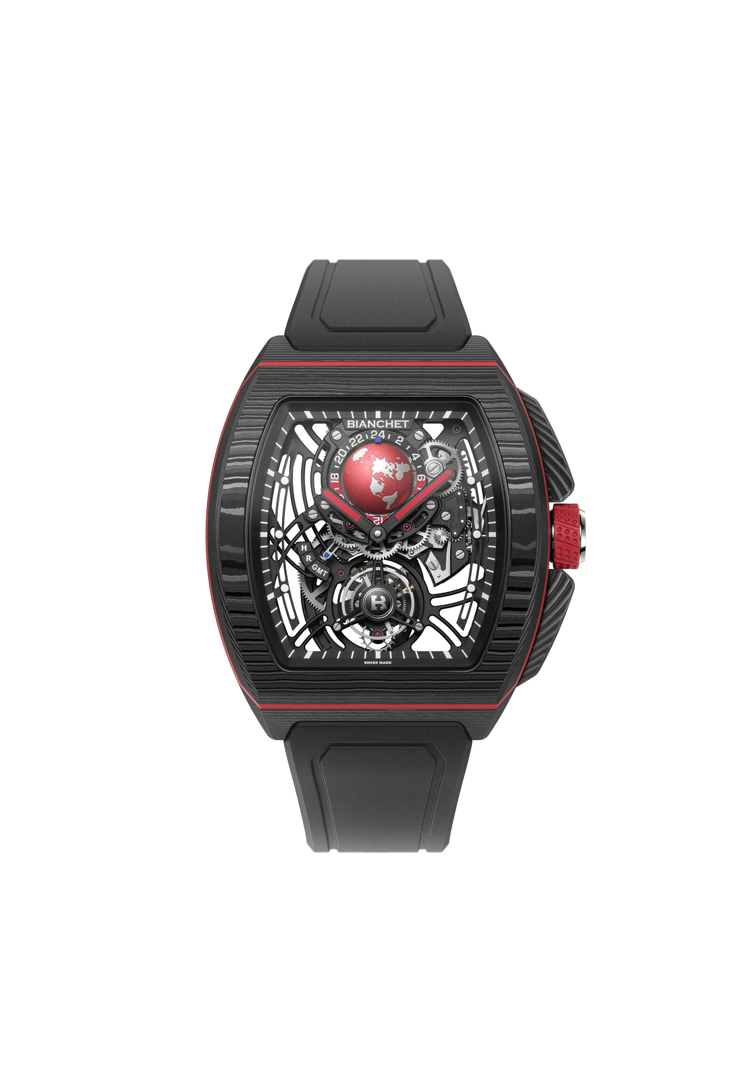Flying Tourbillon Sport GMT B 1.618 Carbon Red