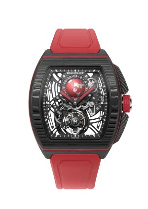 Flying Tourbillon Sport GMT B 1.618 Carbon Red
