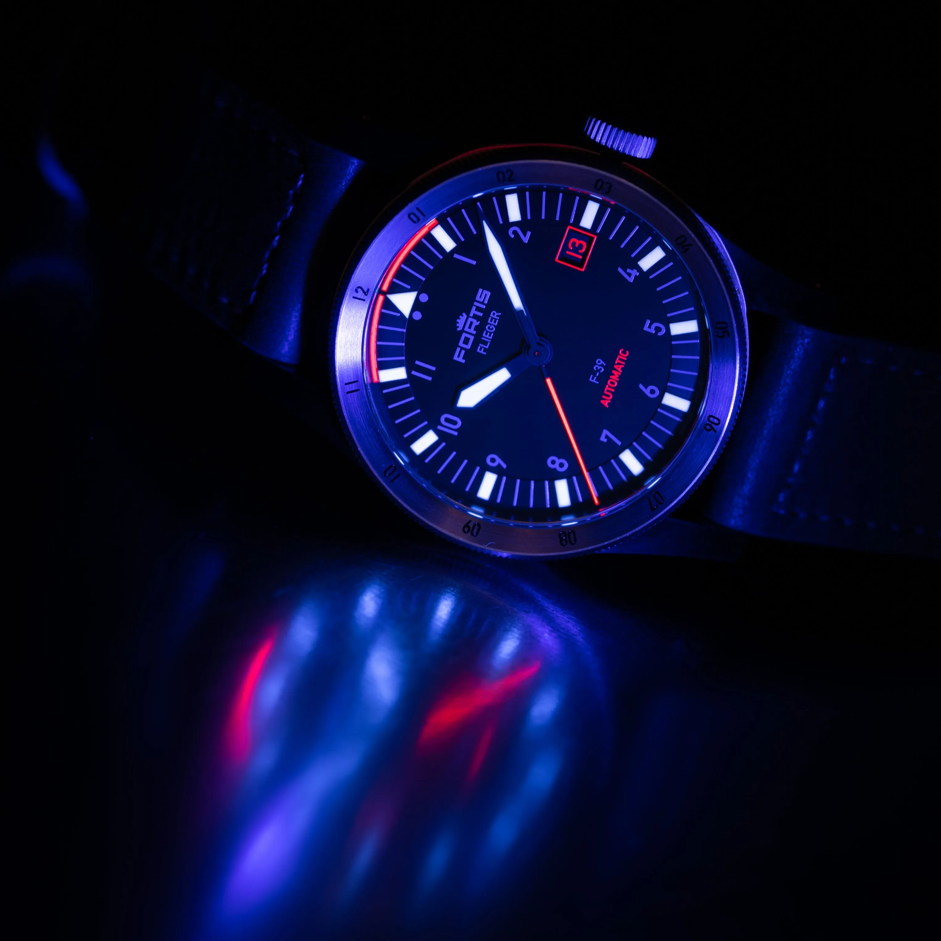 FOR Watch Flieger F39 Midnight Blue