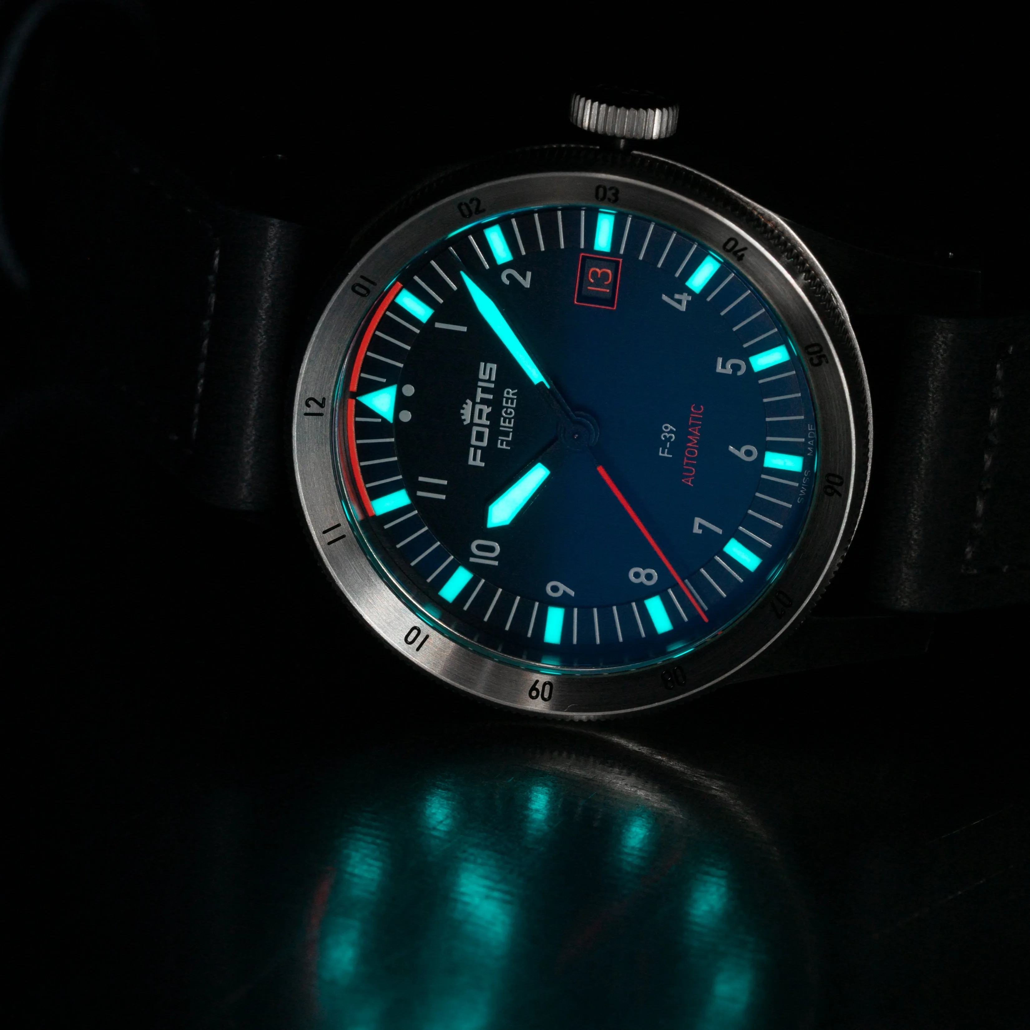 FOR Watch Flieger F39 Midnight Blue