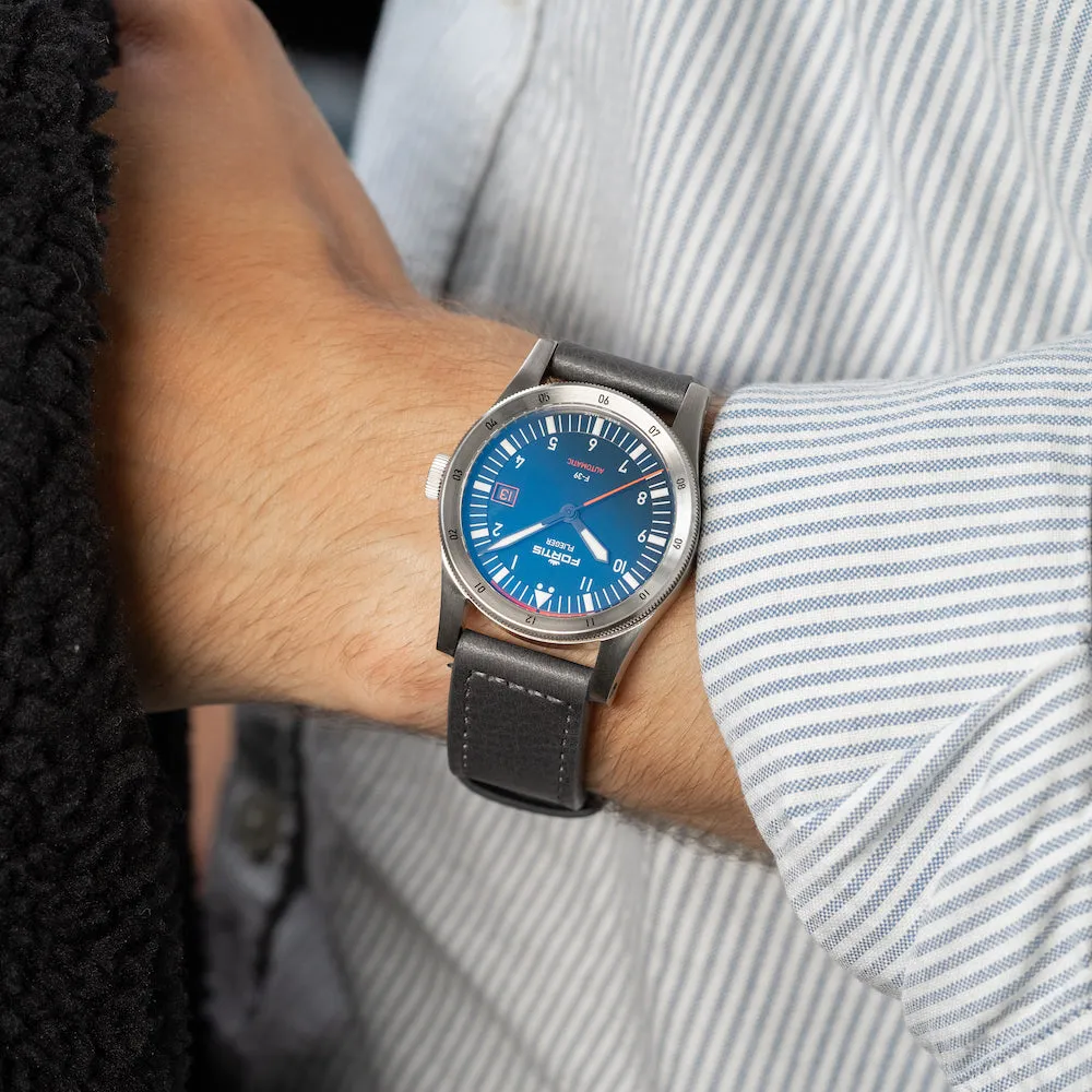 FOR Watch Flieger F39 Midnight Blue