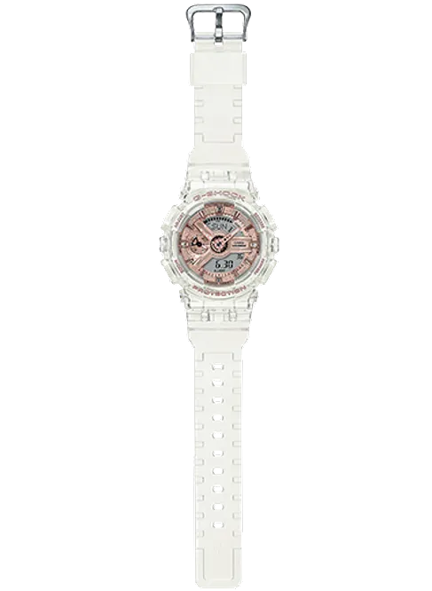 G-Shock GMA-S110SR-7 Digital Analog Clear Resin Strap Women Watches