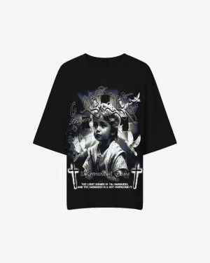 G West Connected All The Time Premium Oversized Tee -WOMEN