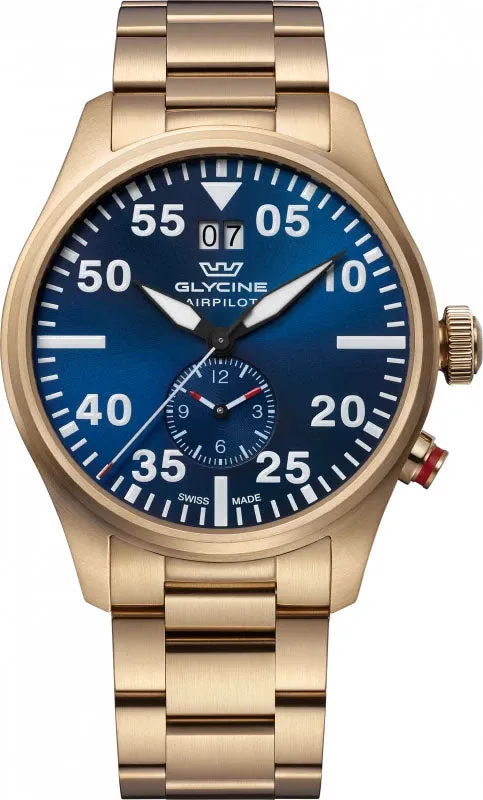 GLY Watch Airpilot Dual Time 44