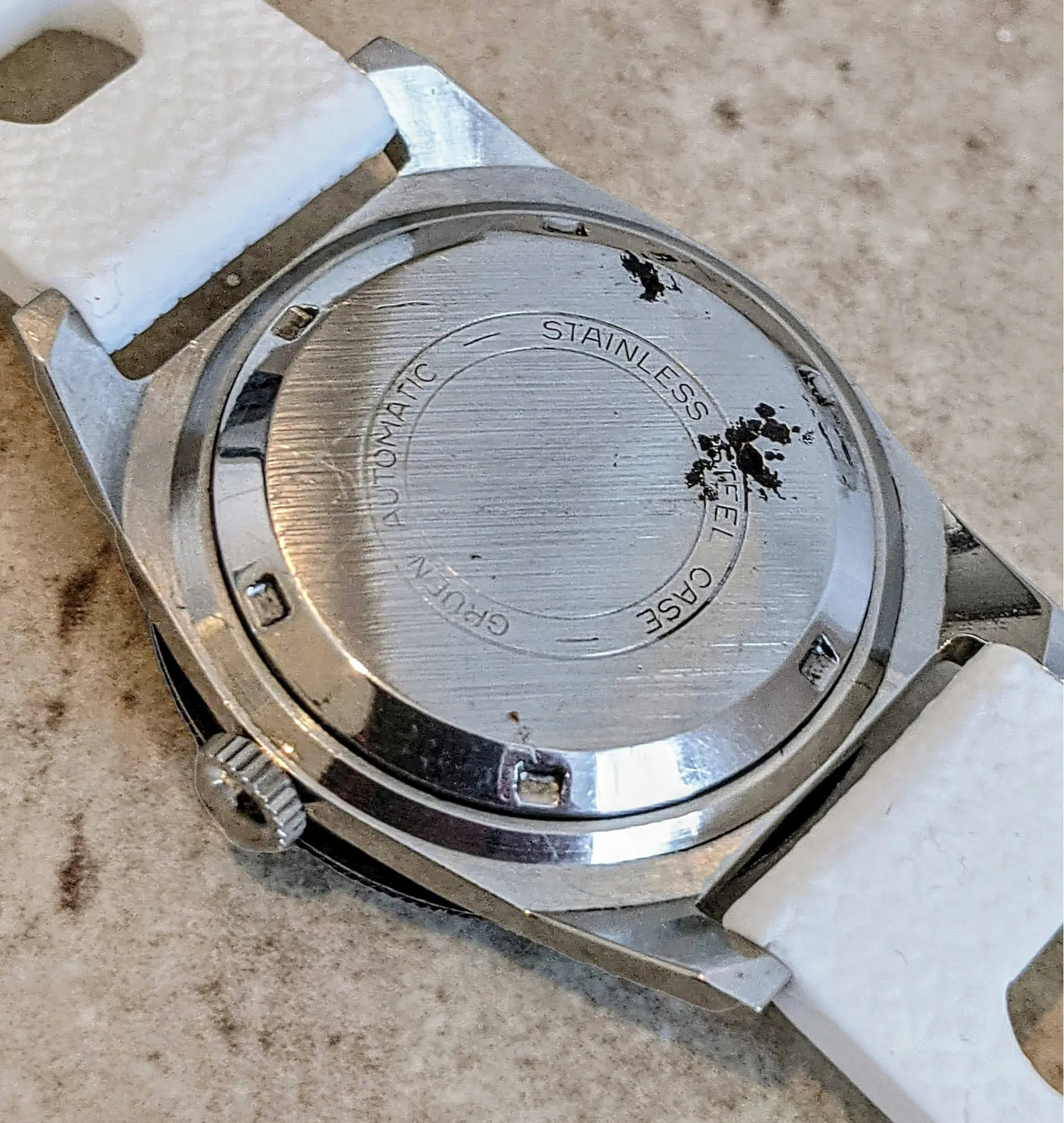 GRUEN Precision Autowind Watch -Skin Diver Wristwatch- 17 Jewels