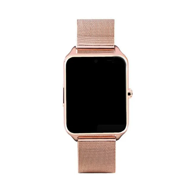 GT08 Plus Metal Strap Bluetooth Support Sim Android IOS Watch Multi-languages