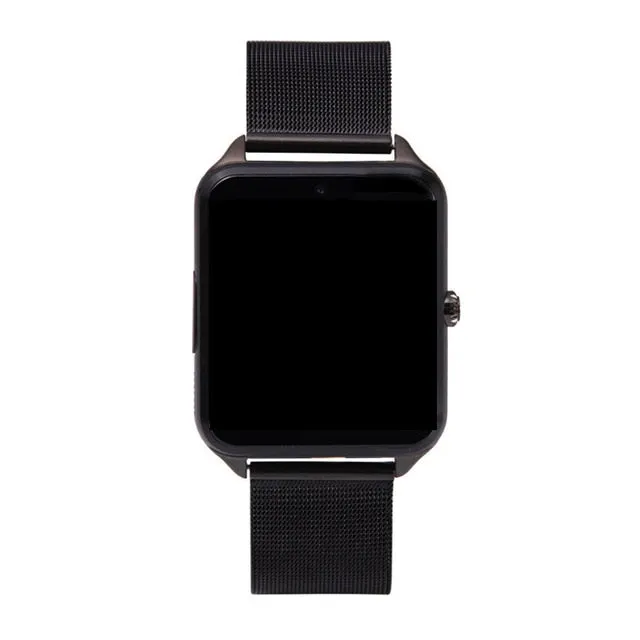 GT08 Plus Metal Strap Bluetooth Support Sim Android IOS Watch Multi-languages