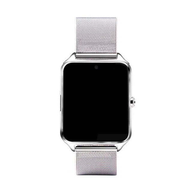 GT08 Plus Metal Strap Bluetooth Support Sim Android IOS Watch Multi-languages