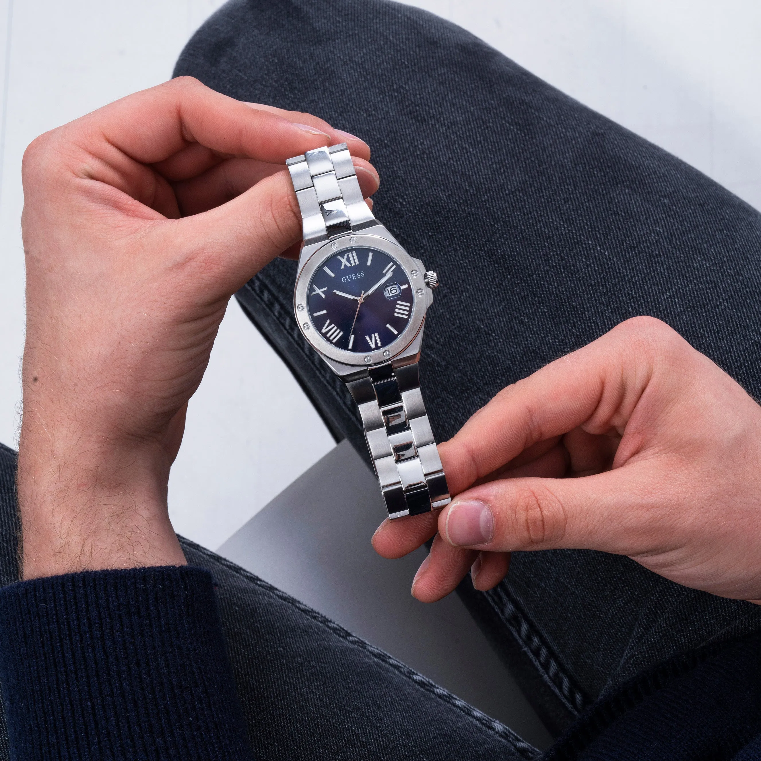Guess GW0276G1 Men's Perspective Blue Watch