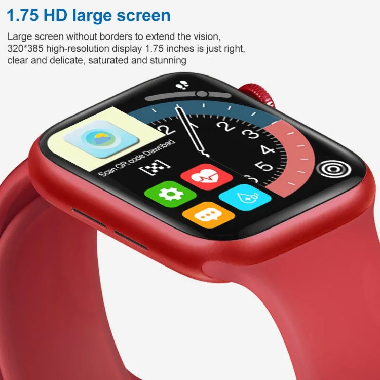 HD 1.75-Inch IP67 Waterproof Smart Sports Watch with Bluetooth Calling, GPS Tracking, and Heart Rate Monitor