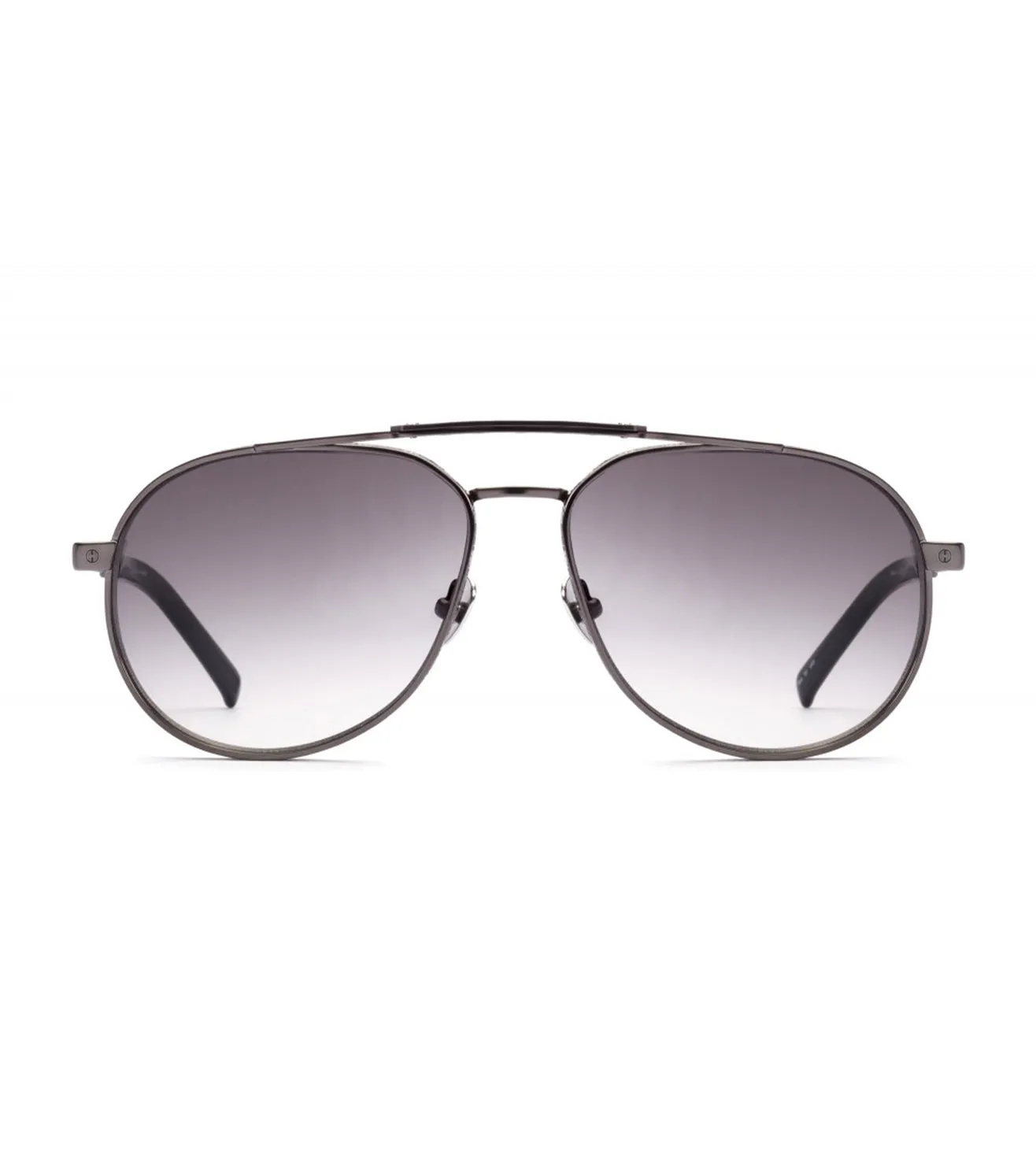 Hublot Unisex Grey Gradient Aviator Sunglass