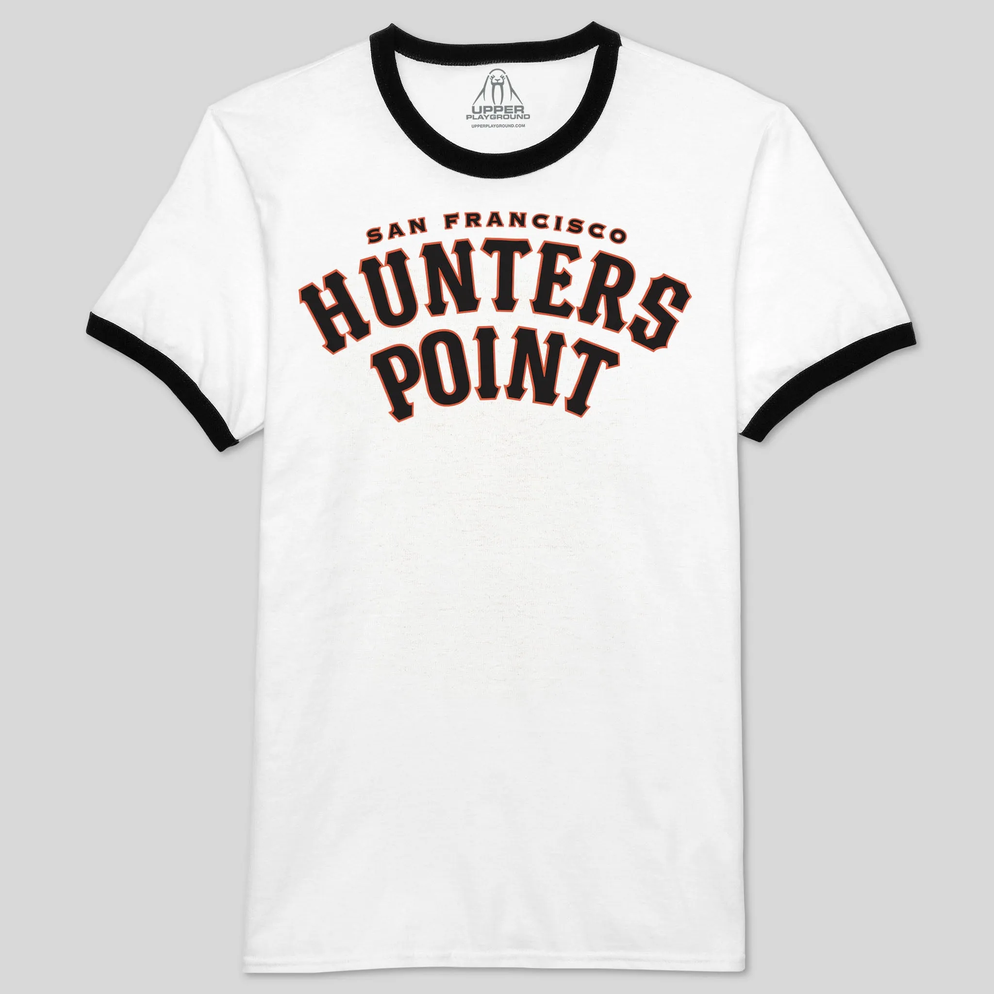 HUNTERS POINT DISTRICT MEN'S RINGER TEE