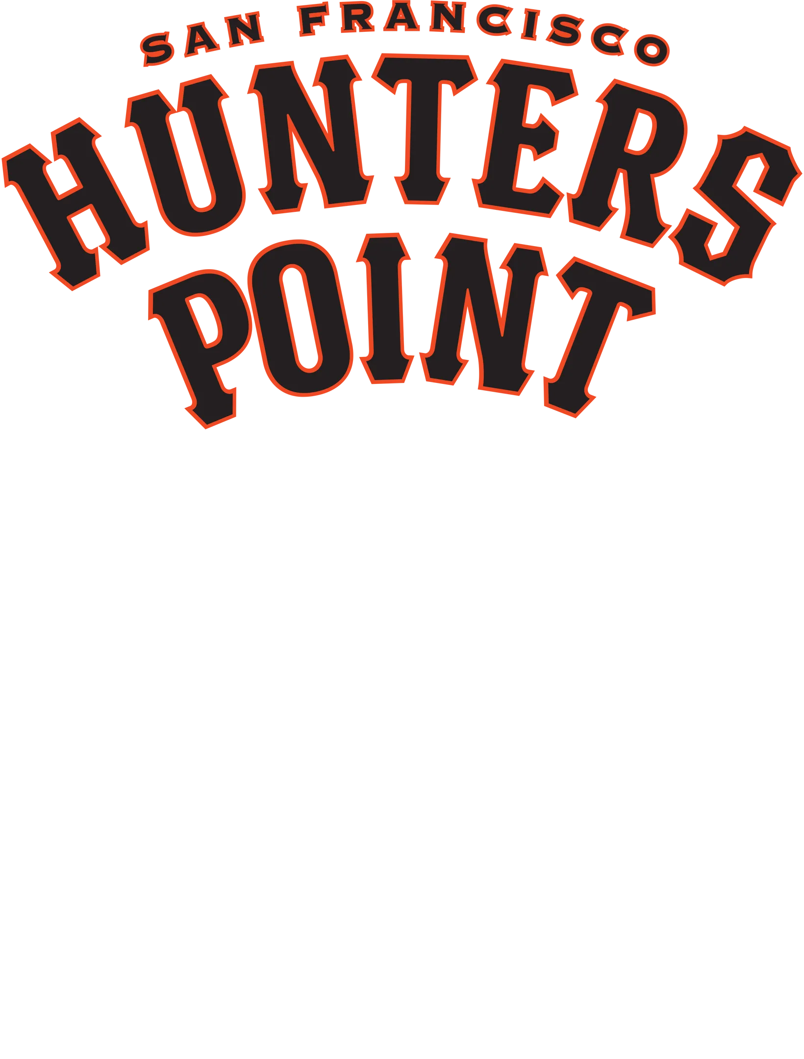 HUNTERS POINT DISTRICT MEN'S RINGER TEE