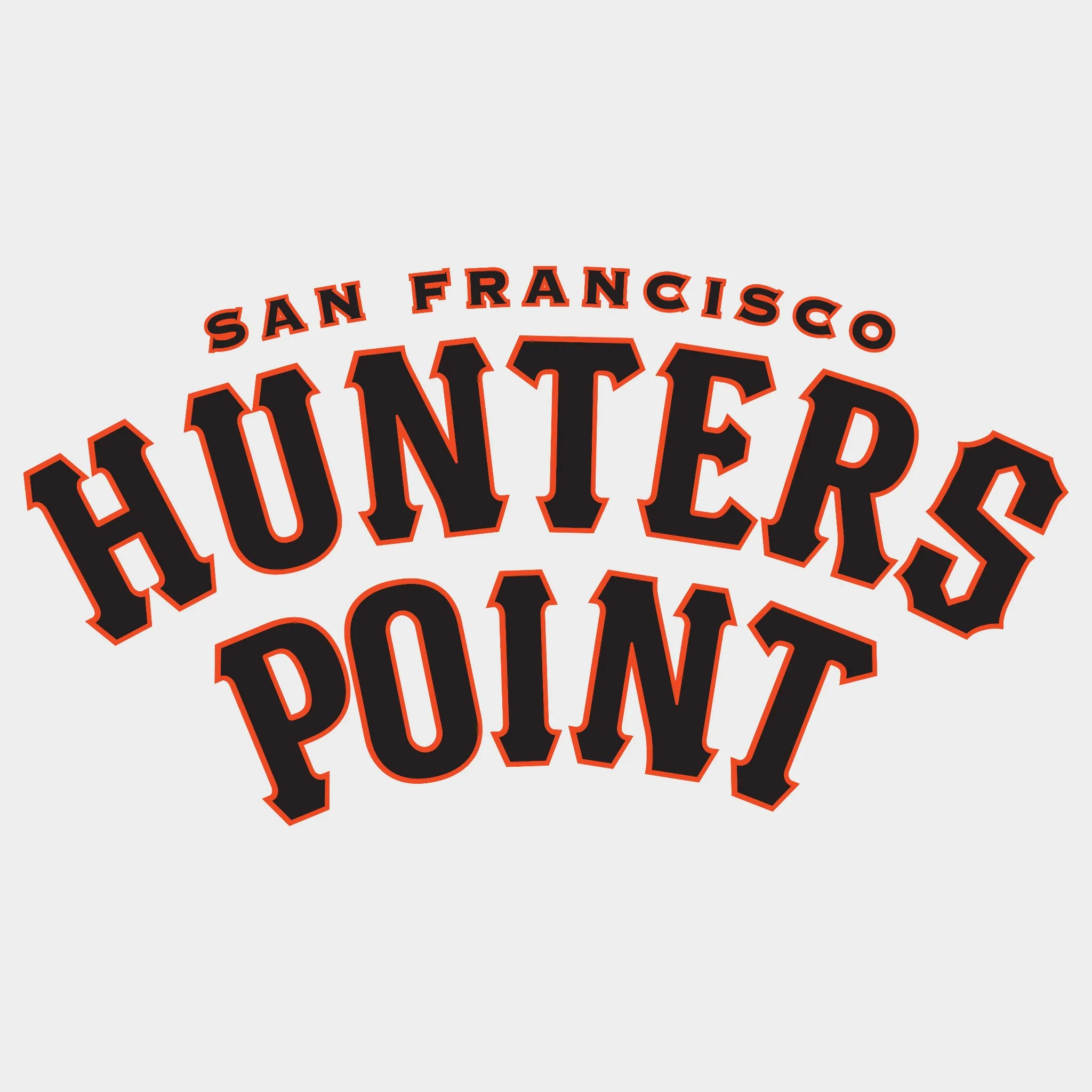 HUNTERS POINT DISTRICT MEN'S RINGER TEE