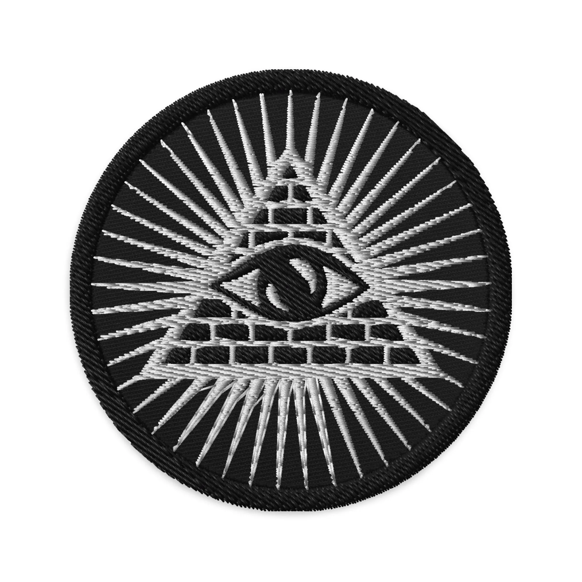Illuminati All Seeing Psychic Eye Embroidered Patch