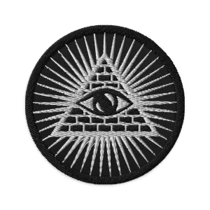 Illuminati All Seeing Psychic Eye Embroidered Patch