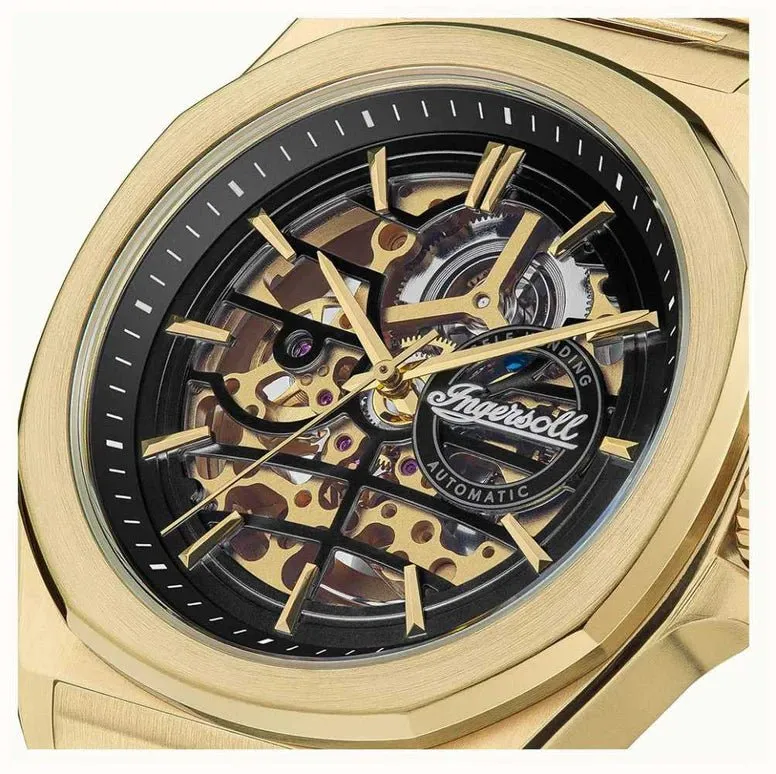 Ingersoll - The Orville Automatic Gold-Toned 46mm Watch I09305