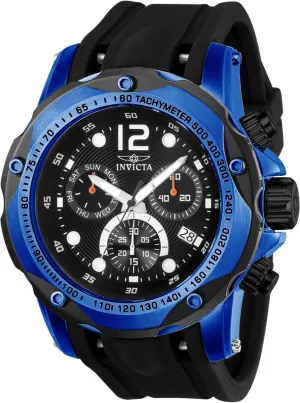 Invicta Men's 20074SYB Speedway Analog Display Swiss Quartz Black Watch
