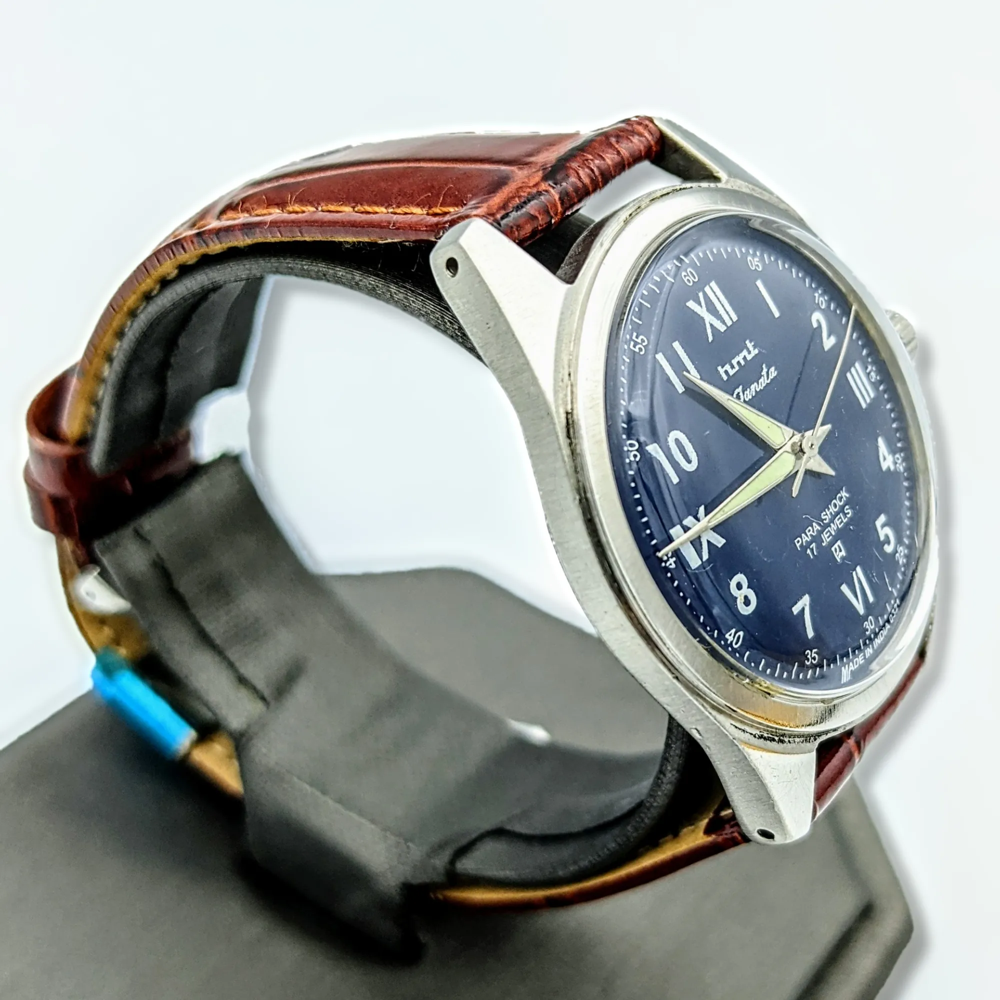Janata Watch Roman & Arabic Numerals 17 Jewels Cal. 0231 Wristwatch