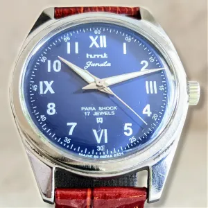 Janata Watch Roman & Arabic Numerals 17 Jewels Cal. 0231 Wristwatch
