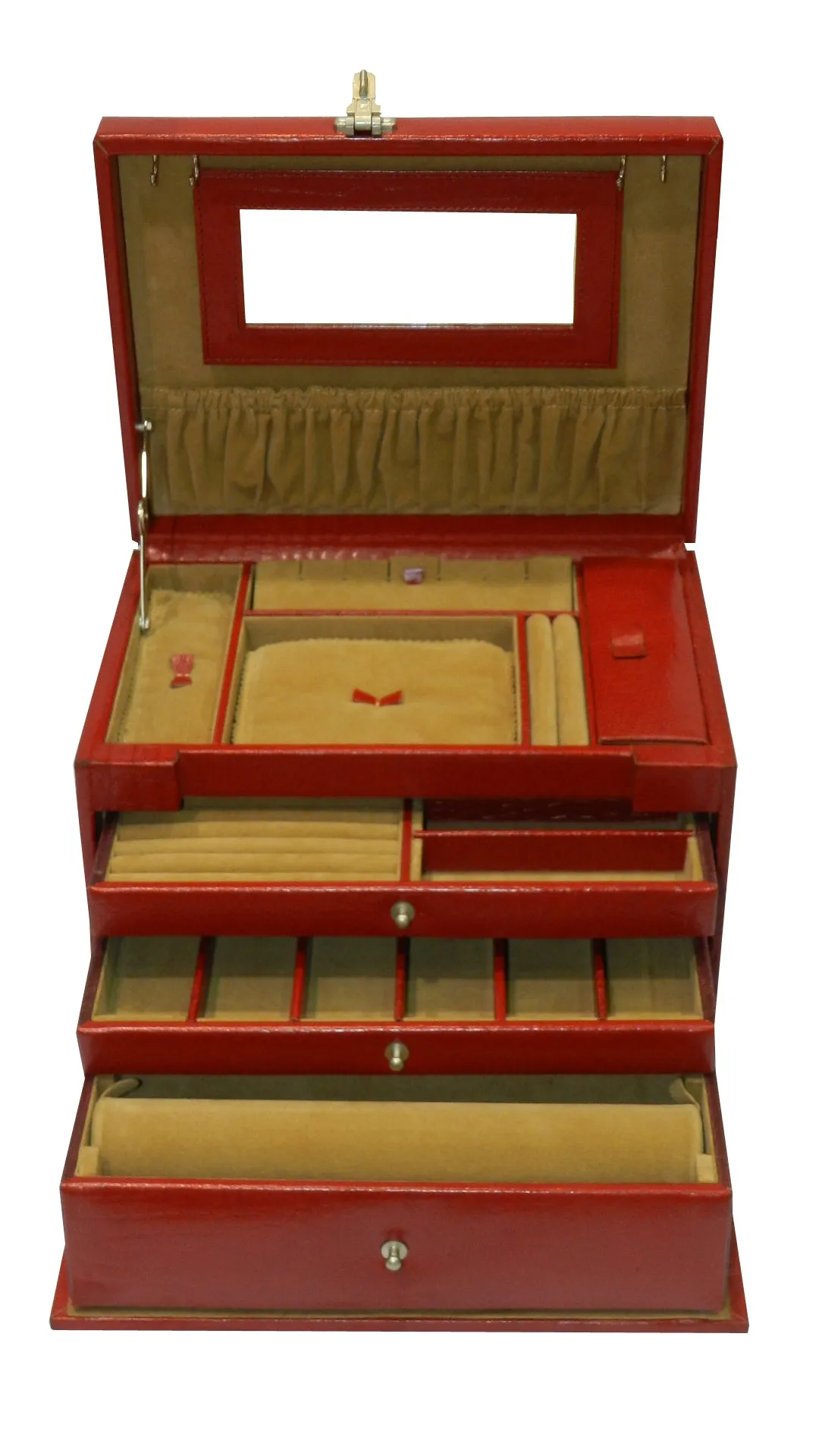 Jewelry   Watch Box Genuine Leather Multipurpose Medium Size M-JB BB