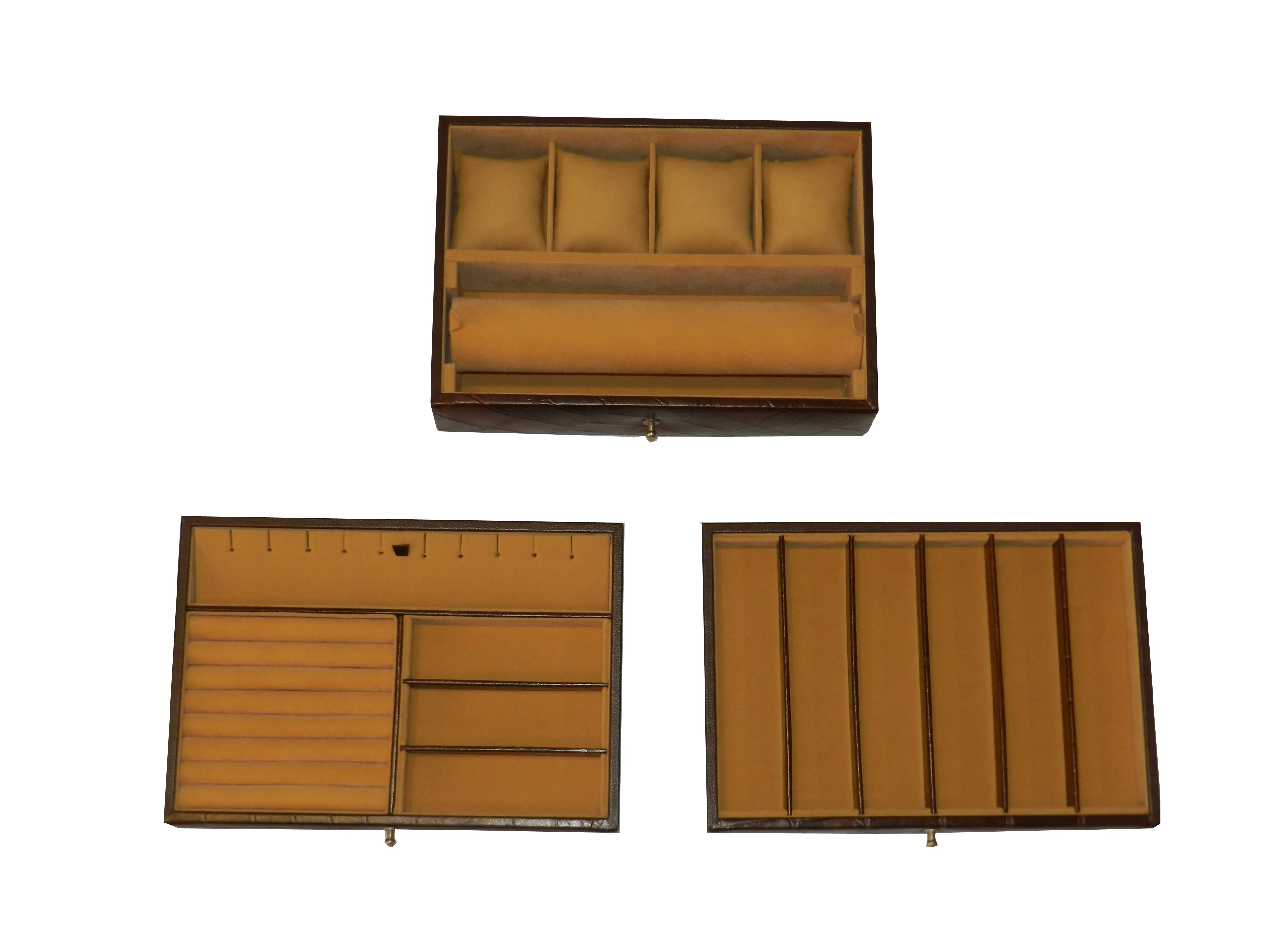 Jewelry   Watch Box Genuine Leather Multipurpose Medium Size M-JB BB