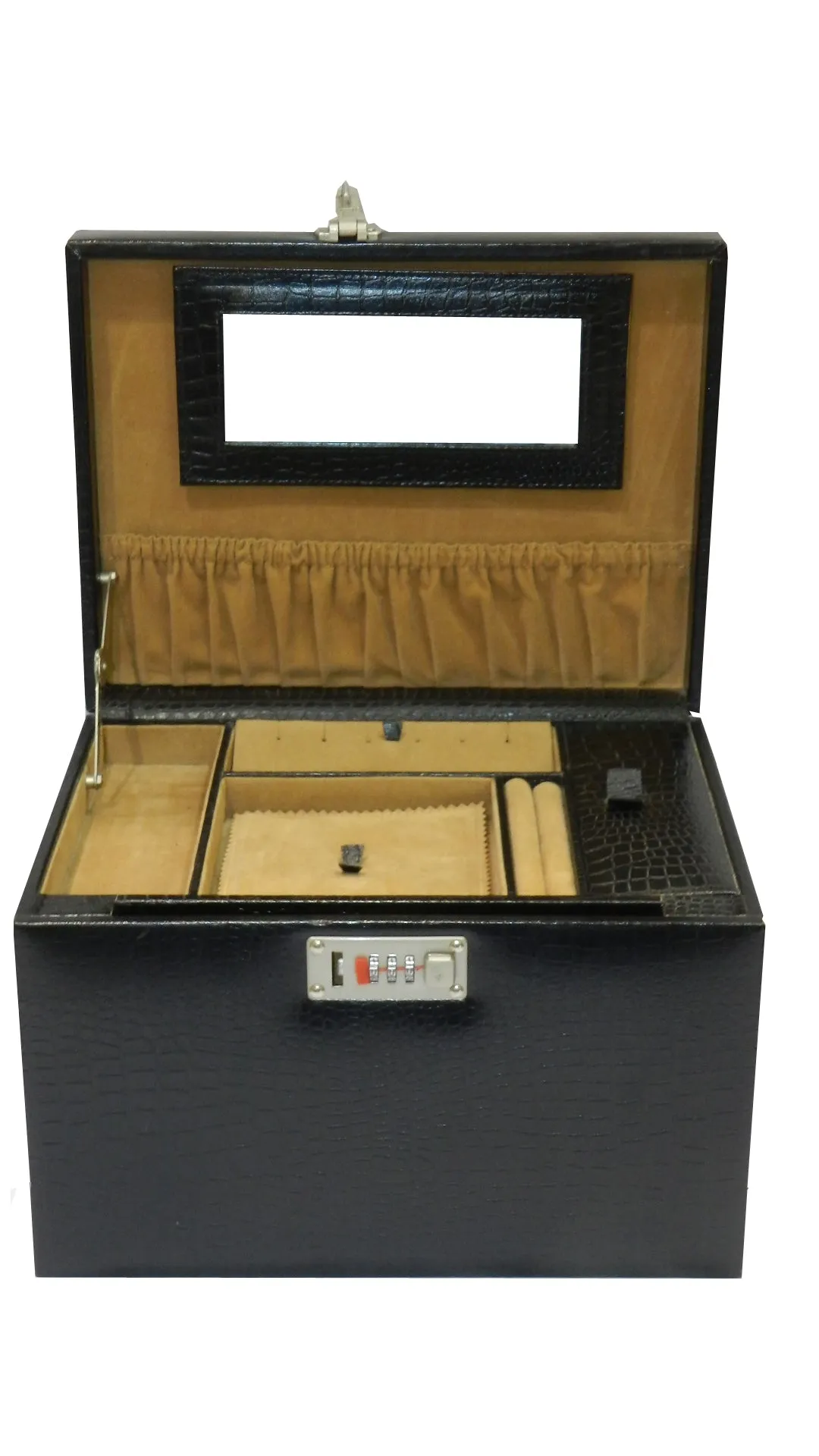 Jewelry   Watch Box Genuine Leather Multipurpose Medium Size M-JB BB