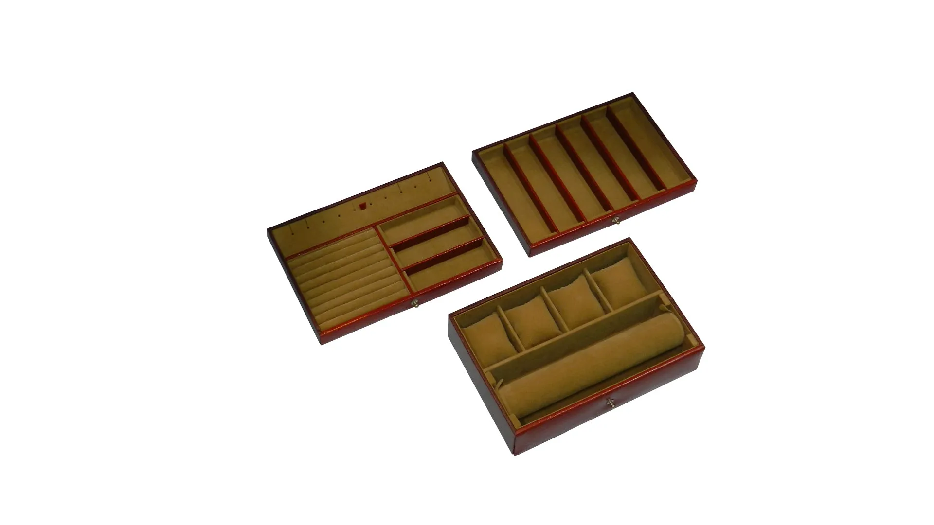 Jewelry   Watch Box Genuine Leather Multipurpose Medium Size M-JB BB