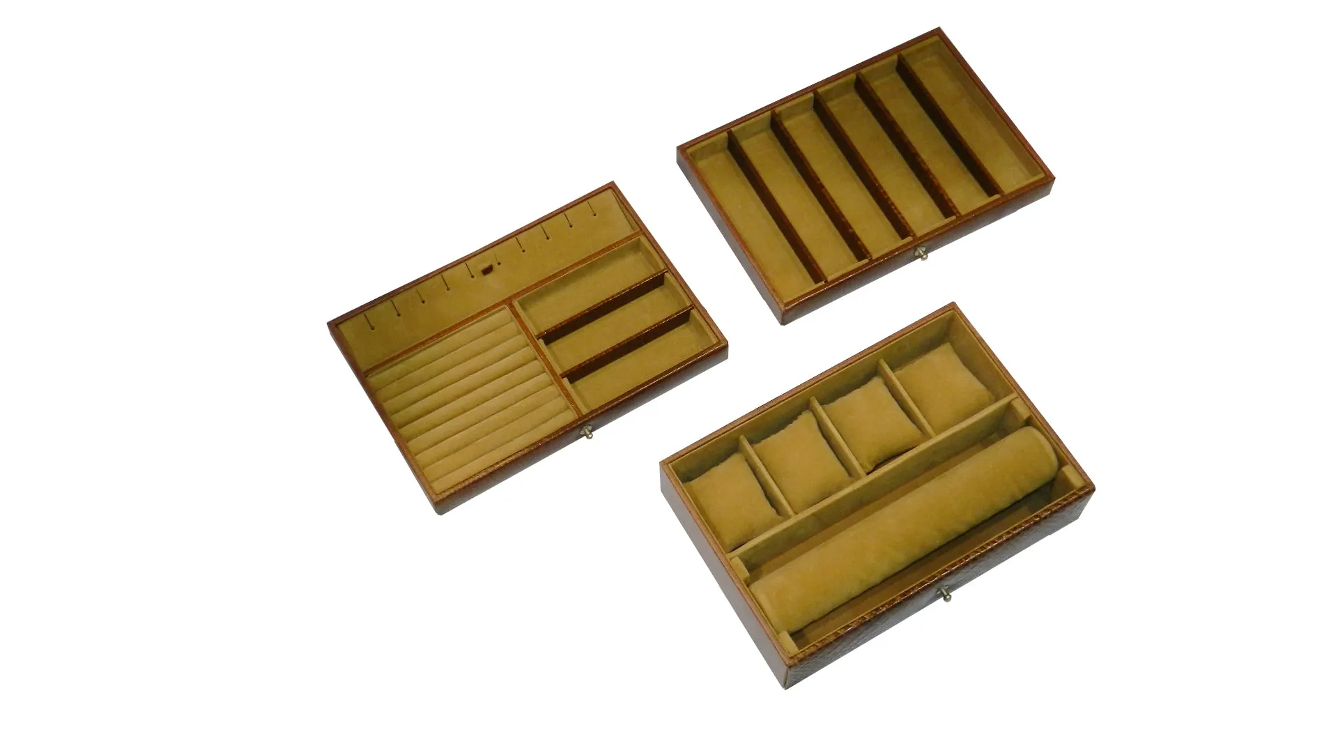 Jewelry   Watch Box Genuine Leather Multipurpose Medium Size M-JB BB