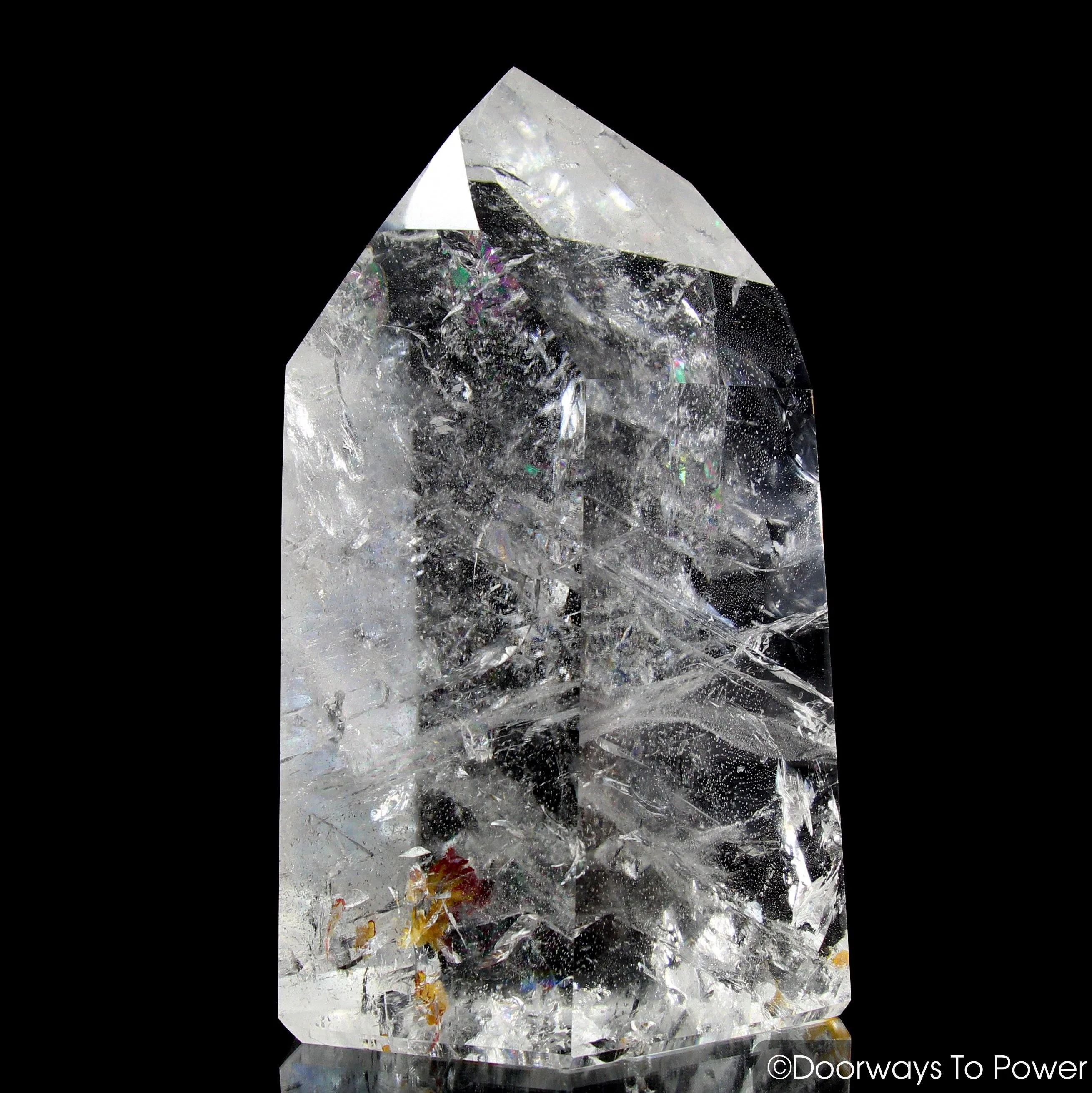 John of God Crystal Point Temple Heart Dow Master Crystal 'Working Wonders' Museum Quality
