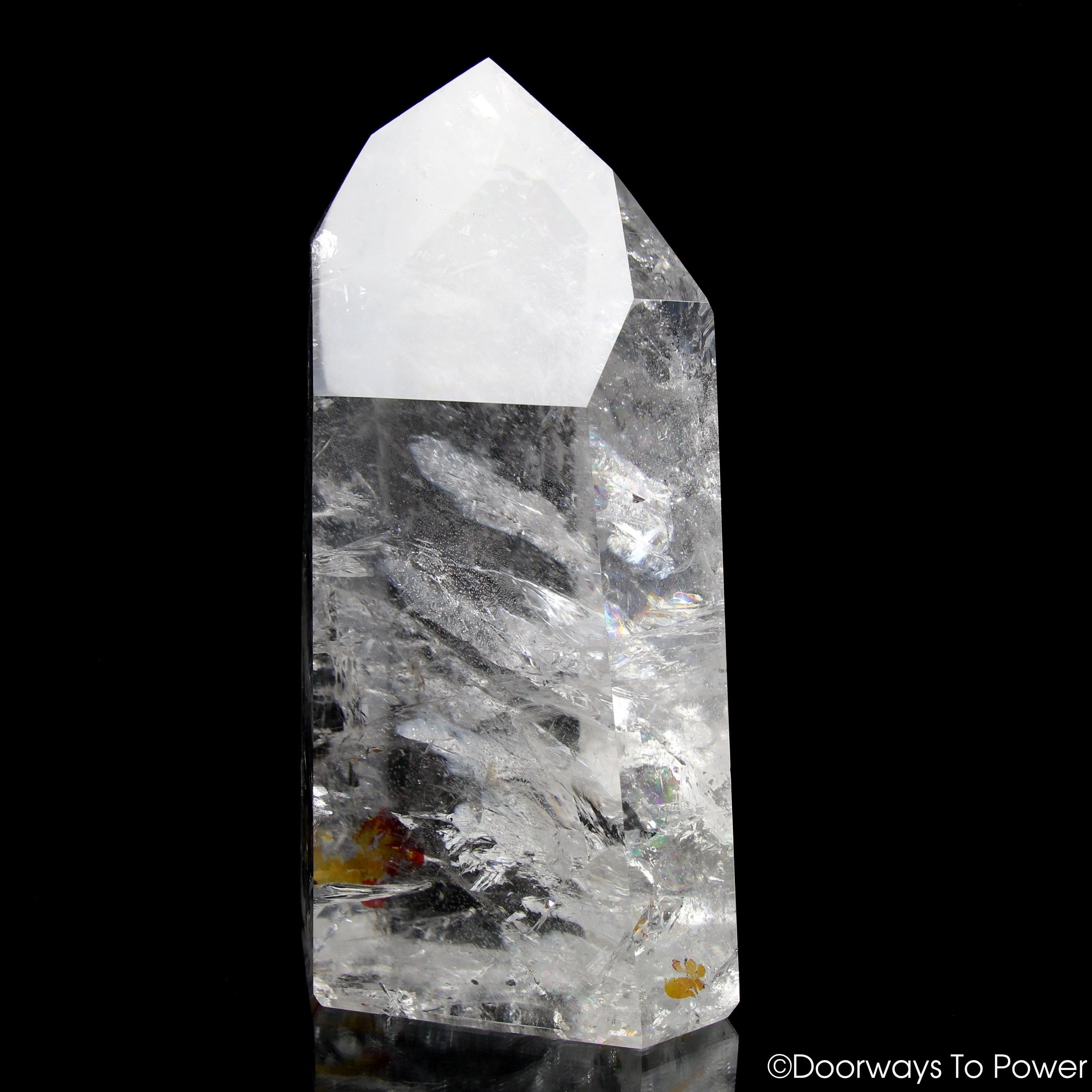 John of God Crystal Point Temple Heart Dow Master Crystal 'Working Wonders' Museum Quality