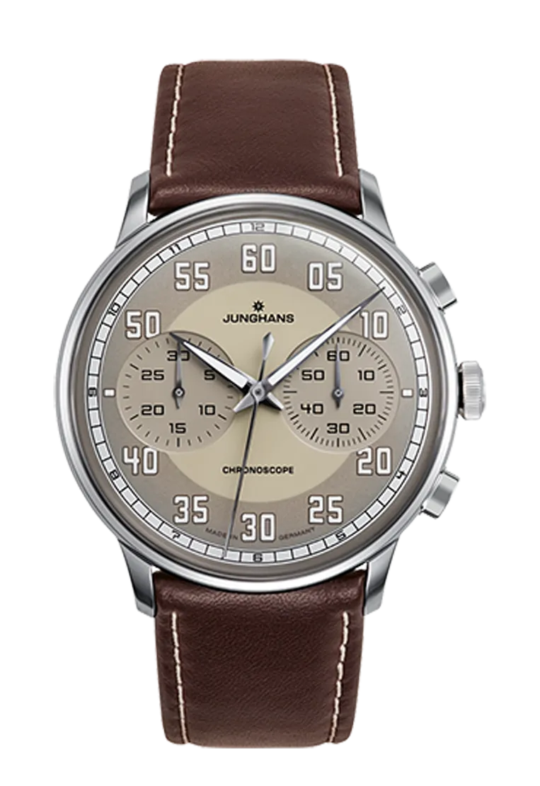 Junghans Meister Driver Chronoscope Watch 027/3684.02