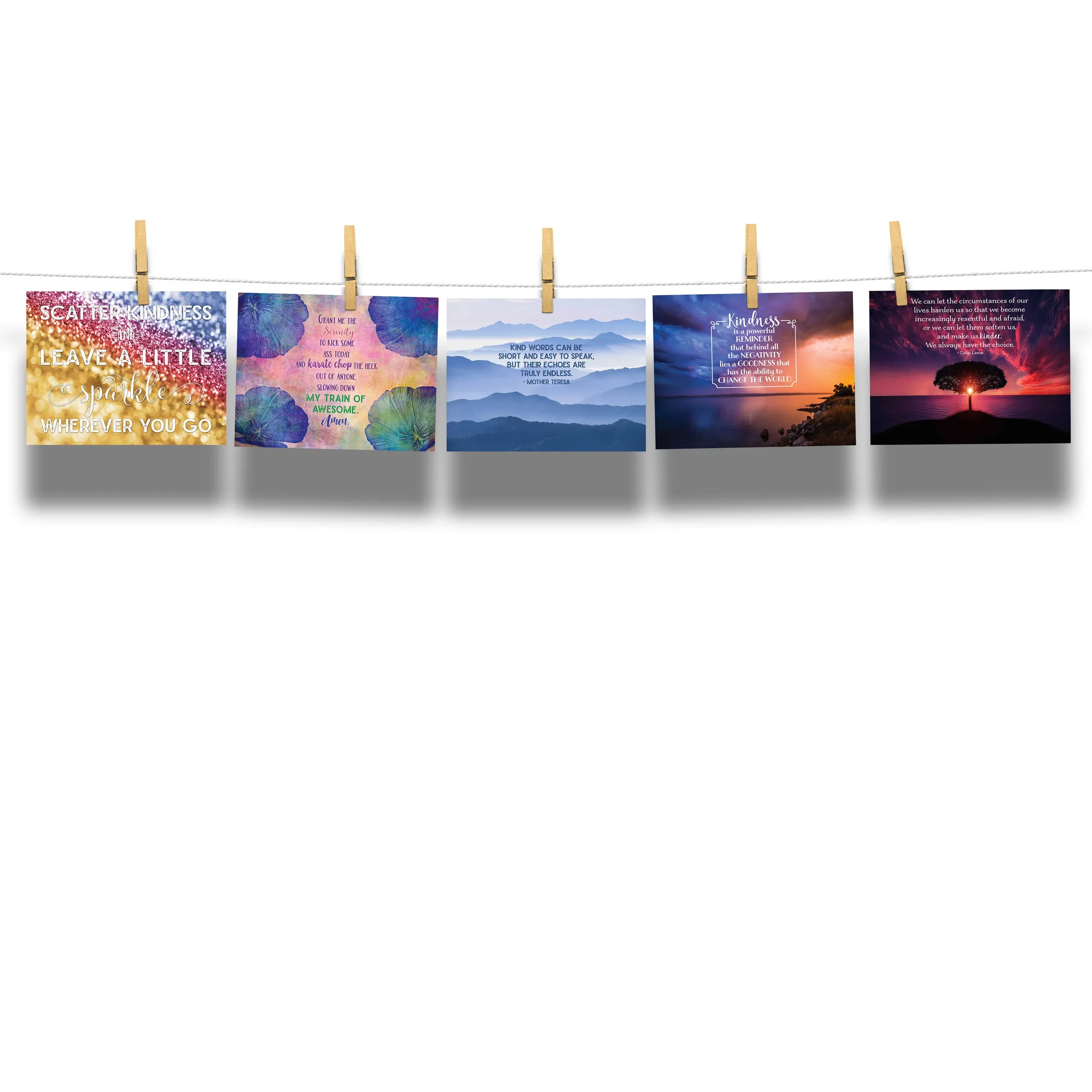 Kind Cards 20-Postcard EXPANSION PACK Kindness Collection