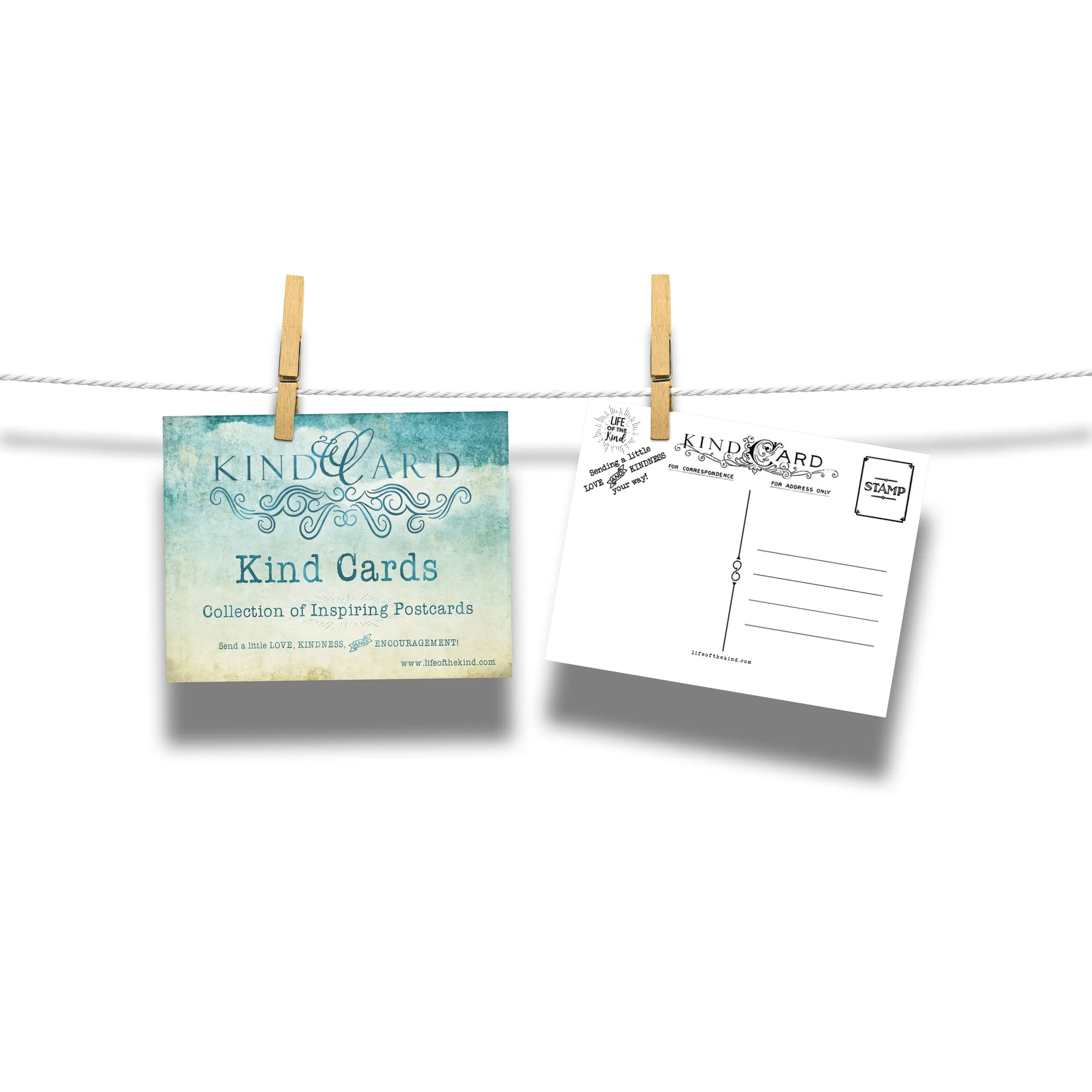 Kind Cards 20-Postcard EXPANSION PACK Kindness Collection