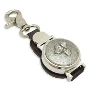 Labrador Brown Leather Fob Watch