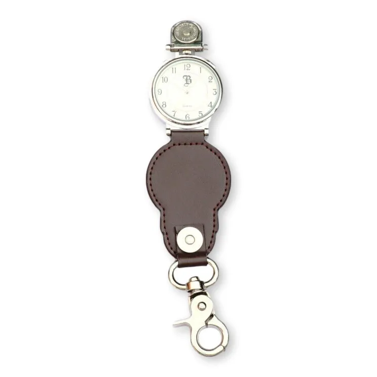 Labrador Brown Leather Fob Watch