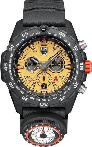 Luminix - Bear Grylls Survival Outdoor Watch XB.3745  45mm Chronograph, Compass, CARBONOX  Case, Sapphire Crystal, 300M Water Resistant, Swiss Made, Luminous Dial, Eco-Friendly Design