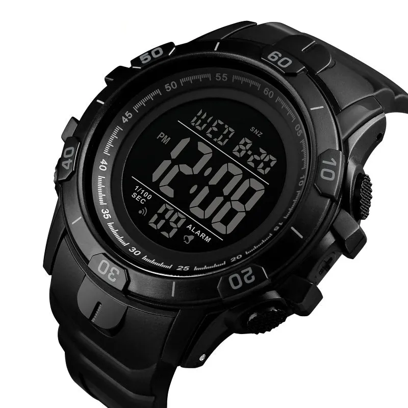 Luminous alarm waterproof electronic watch W2314875